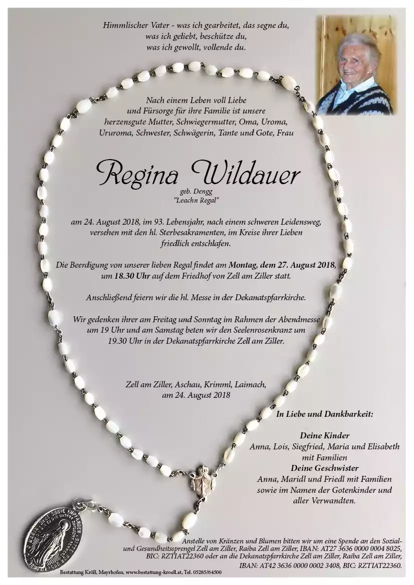 Parte von Regina Wildauer